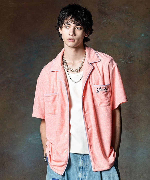 glamb　ボウリングシャツ glamb SALE セール グラム シャツ Pile Bowling Shirt パイル