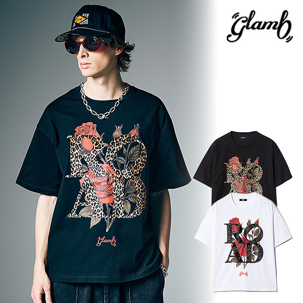 glamb グラム Velour Road T-Shirt Tシャツ ベロアロードTシャツ atftps