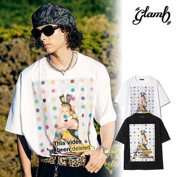 2026 夏 先行予約 5月上旬〜中旬入荷予定 glamb グラム Bunny Girl T-Shirt Tシャツ バニーガールTシャツ キャンセル不可 atftps