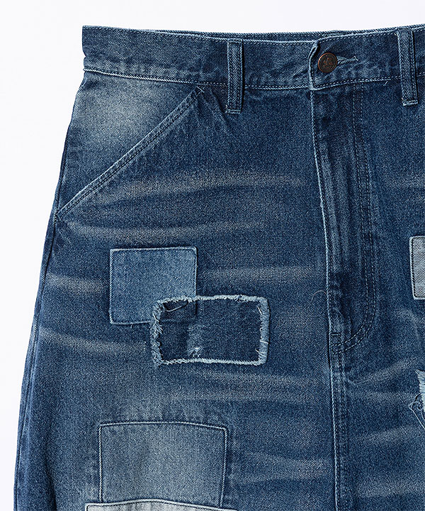 2026 夏 先行予約 6月下旬〜7月上旬入荷予定 glamb グラム Unplugged Cropped Denim パンツ 送料無料 キャンセル不可 atfpts_12