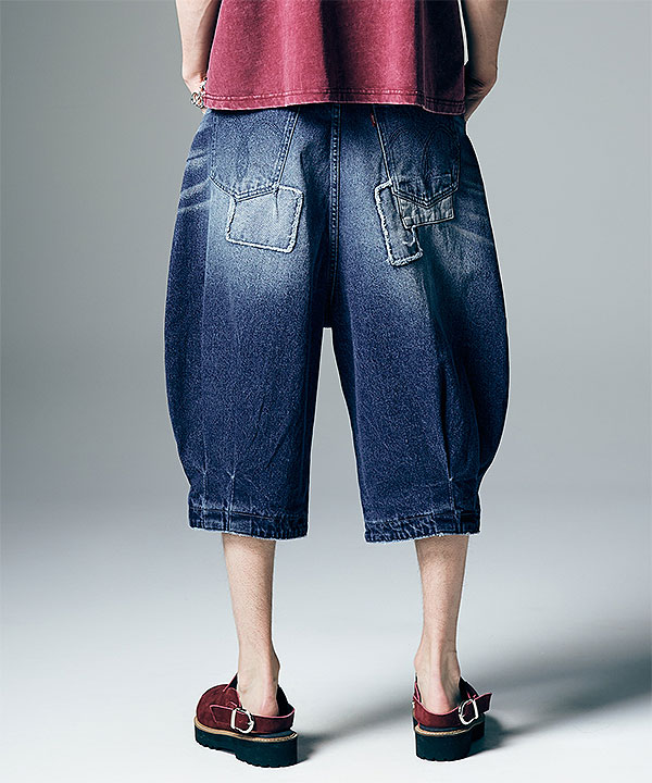 2026 夏 先行予約 6月下旬〜7月上旬入荷予定 glamb グラム Unplugged Cropped Denim パンツ 送料無料 キャンセル不可 atfpts_6