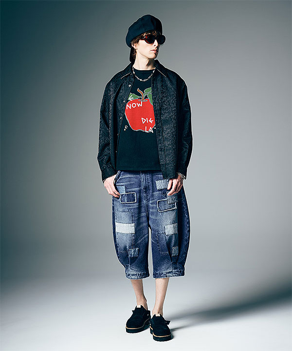 2026 夏 先行予約 6月下旬〜7月上旬入荷予定 glamb グラム Unplugged Cropped Denim パンツ 送料無料 キャンセル不可 atfpts_8
