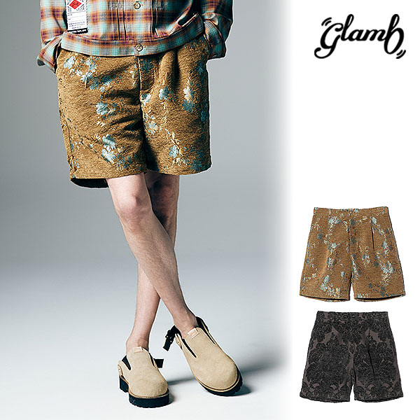 2026 夏 先行予約 6月中旬〜下旬入荷予定 glamb グラム Gobelin Easy Shorts ショートパンツ 送料無料 キャンセル不可 atfpts