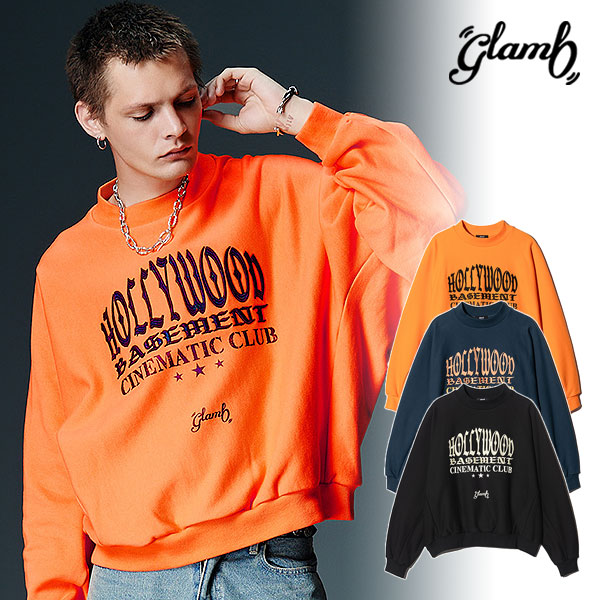 2026 秋 先行予約 8月下旬〜9月上旬入荷予定 glamb グラム Hollywood Basement Sweat スウェット 送料無料 キャンセル不可 atftps