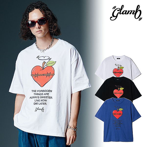 2026 秋 先行予約 7月下旬〜8月上旬入荷予定 glamb グラム Apple Heart T-Shirt Tシャツ アップルハートTシャツ キャンセル不可 atftps