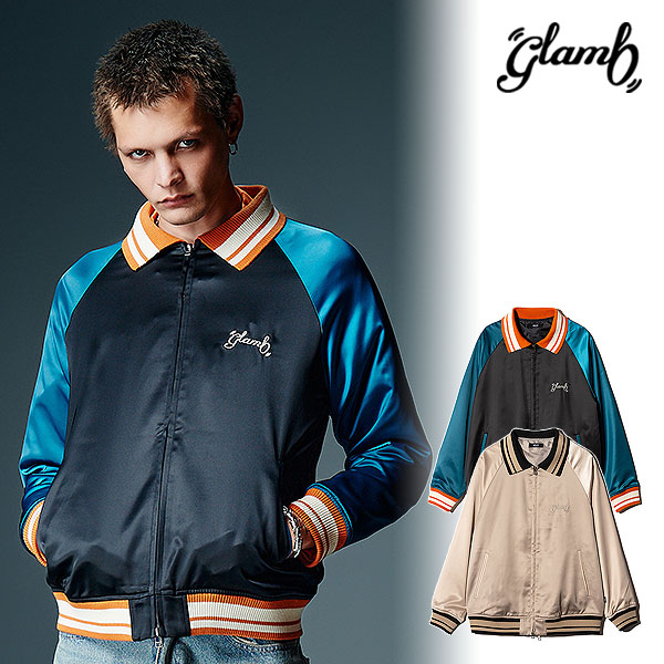 2026 秋 先行予約 8月上旬〜中旬入荷予定 glamb グラム Director Satin Jacket ジャケット 送料無料 キャンセル不可 atfjkt