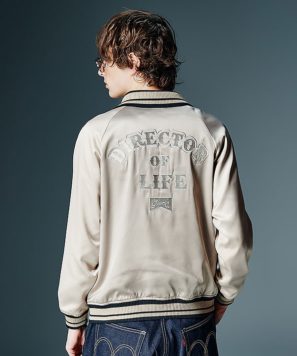 2026 秋 先行予約 8月上旬〜中旬入荷予定 glamb グラム Director Satin Jacket ジャケット 送料無料 キャンセル不可 atfjkt_2