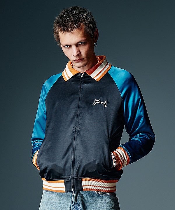 2026 秋 先行予約 8月上旬〜中旬入荷予定 glamb グラム Director Satin Jacket ジャケット 送料無料 キャンセル不可 atfjkt_3