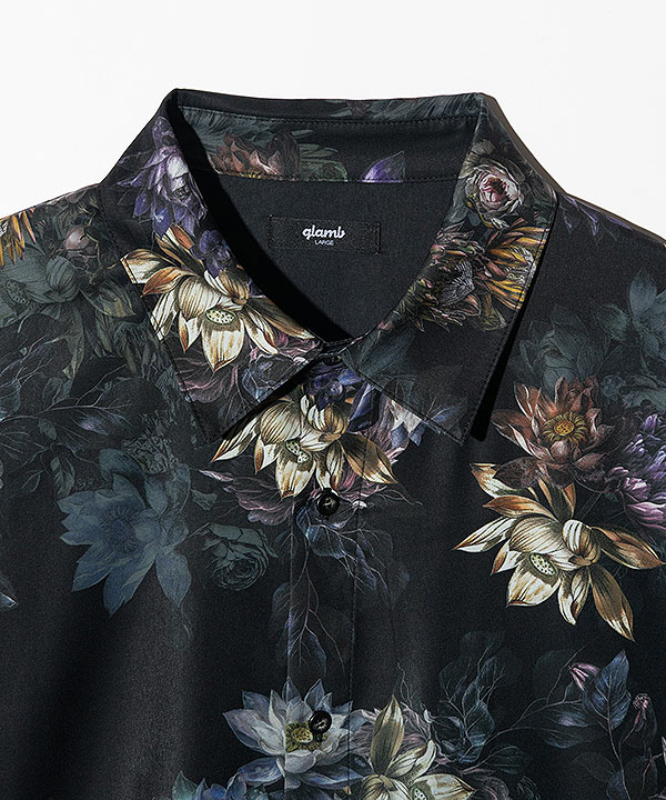 2026 秋 先行予約 8月上旬〜中旬入荷予定 glamb グラム Parade Aloha Shirt フラワーシャツ送料無料 キャンセル不可 atfjkt_12