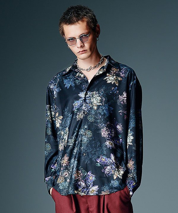 2026 秋 先行予約 8月上旬〜中旬入荷予定 glamb グラム Parade Aloha Shirt フラワーシャツ送料無料 キャンセル不可 atfjkt_1
