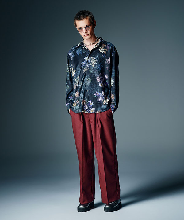 2026 秋 先行予約 8月上旬〜中旬入荷予定 glamb グラム Parade Aloha Shirt フラワーシャツ送料無料 キャンセル不可 atfjkt_3