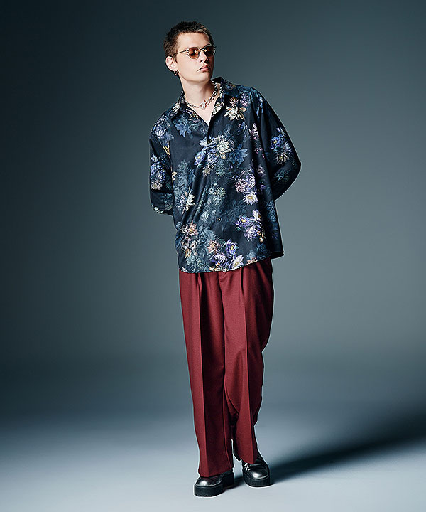 2026 秋 先行予約 8月上旬〜中旬入荷予定 glamb グラム Parade Aloha Shirt フラワーシャツ送料無料 キャンセル不可 atfjkt_4