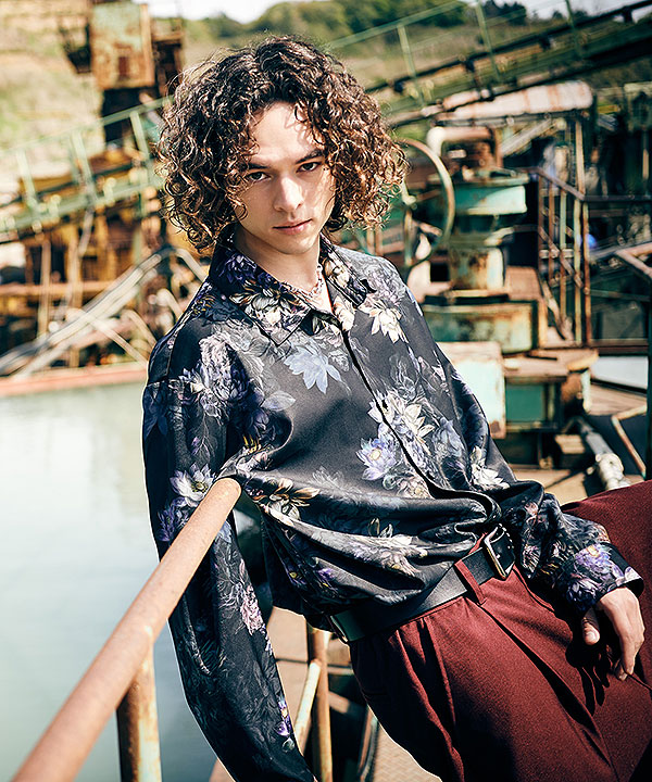 2026 秋 先行予約 8月上旬〜中旬入荷予定 glamb グラム Parade Aloha Shirt フラワーシャツ送料無料 キャンセル不可 atfjkt_7