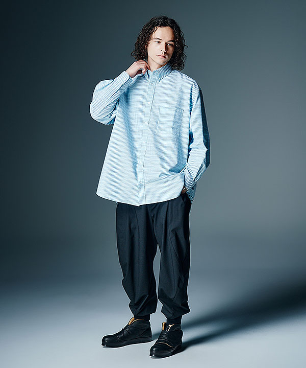 2026 秋 先行予約 8月下旬〜9月上旬入荷予定 glamb グラム Synth Leather Button Down Shirt レザー シャツ  送料無料 atfjkt_4