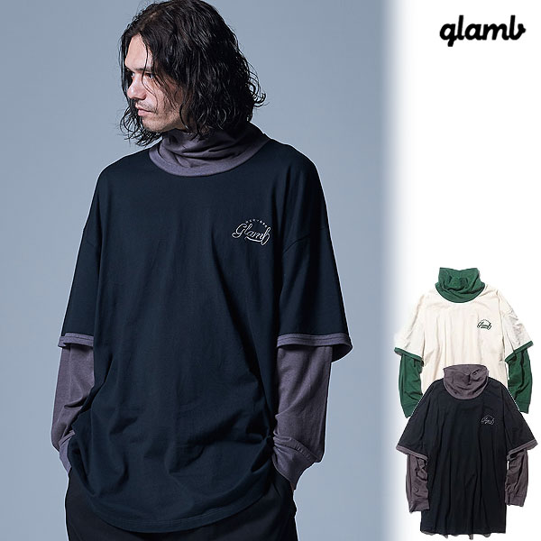 40％OFF SALE セール glamb グラム High Neck Layered CS カットソー 送料無料 atftps