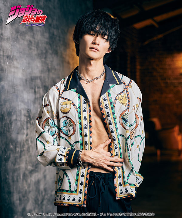 glamb×ジョジョの奇妙な冒険 4部 glamb グラム Jotaro Shirt シャツ コラボ atftps_14