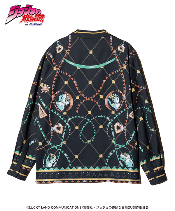 glamb×ジョジョの奇妙な冒険 4部 glamb グラム Jotaro Shirt シャツ コラボ atftps_19