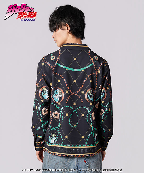 glamb×ジョジョの奇妙な冒険 4部 glamb グラム Jotaro Shirt シャツ コラボ atftps_6