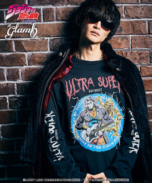glamb×ジョジョの奇妙な冒険 4部 glamb グラム Akira Otoishi's Stand Cutsew  atftps