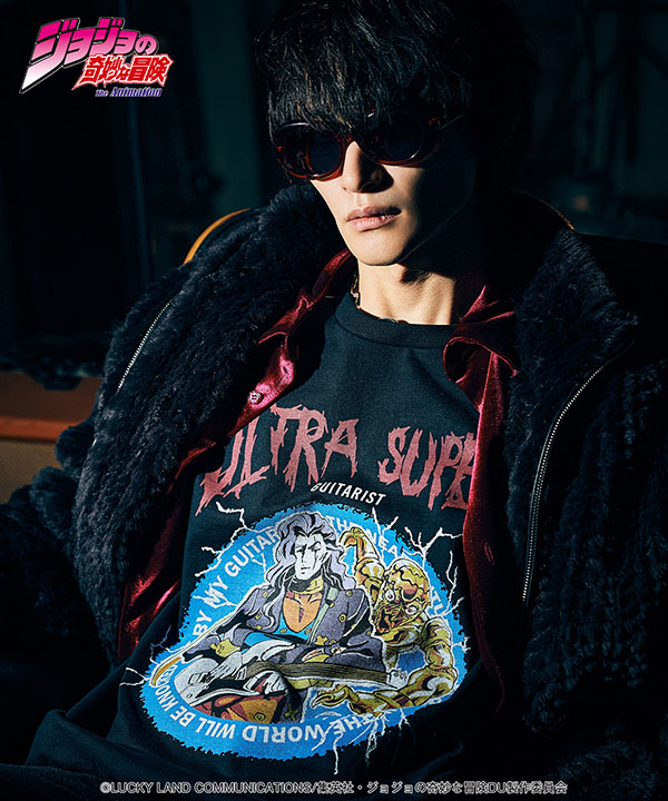 glamb×ジョジョの奇妙な冒険 4部 glamb グラム Akira Otoishi's Stand Cutsew  atftps_4