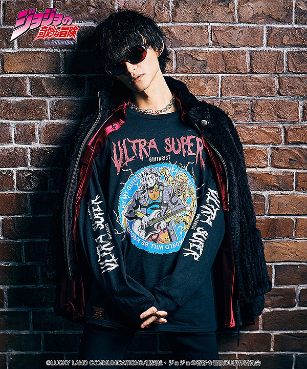 glamb×ジョジョの奇妙な冒険 4部 glamb グラム Akira Otoishi's Stand Cutsew  atftps_7