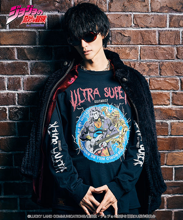 glamb×ジョジョの奇妙な冒険 4部 glamb グラム Akira Otoishi's Stand Cutsew  atftps_8