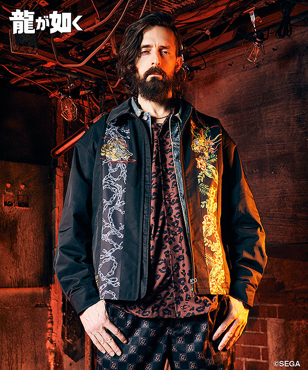 glamb×龍が如く 極3 / 龍が如く3外伝 Dark Ties 先行予約 5月中旬〜下旬入荷予定 glamb グラム Kiryu vs Mine Jacket ジャケット atfjkt_12
