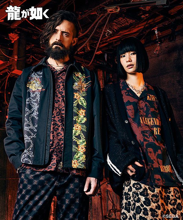 glamb×龍が如く 極3 / 龍が如く3外伝 Dark Ties 先行予約 5月中旬〜下旬入荷予定 glamb グラム Kiryu vs Mine Jacket ジャケット atfjkt_14