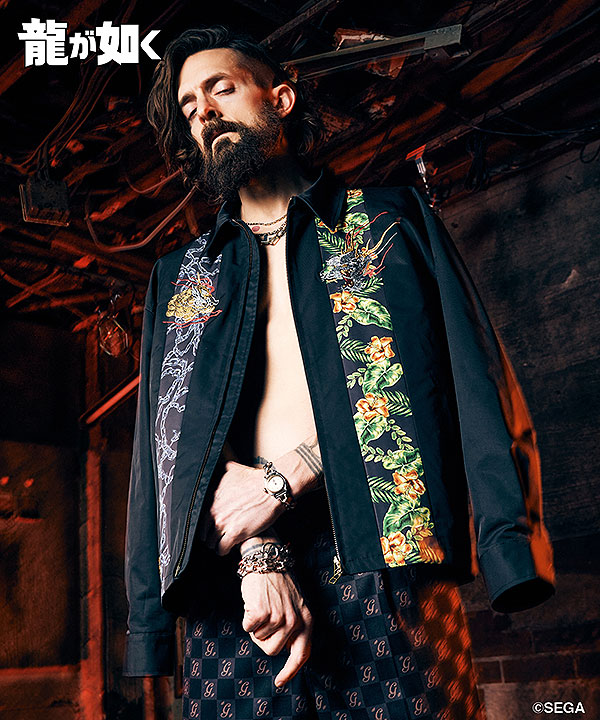 glamb×龍が如く 極3 / 龍が如く3外伝 Dark Ties 先行予約 5月中旬〜下旬入荷予定 glamb グラム Kiryu vs Mine Jacket ジャケット atfjkt_15