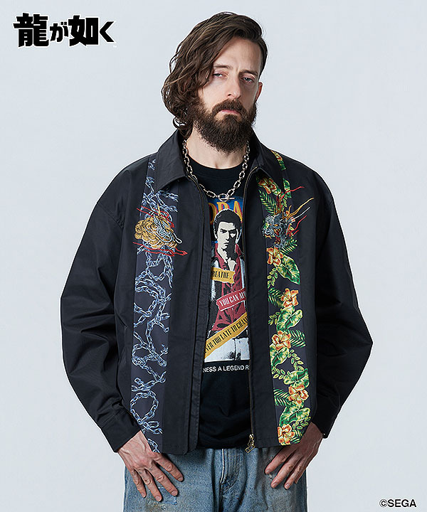 glamb×龍が如く 極3 / 龍が如く3外伝 Dark Ties 先行予約 5月中旬〜下旬入荷予定 glamb グラム Kiryu vs Mine Jacket ジャケット atfjkt_1