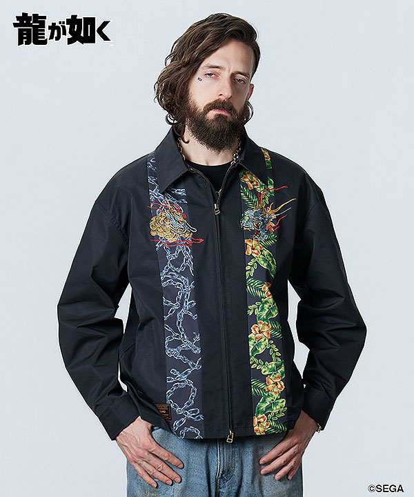 glamb×龍が如く 極3 / 龍が如く3外伝 Dark Ties 先行予約 5月中旬〜下旬入荷予定 glamb グラム Kiryu vs Mine Jacket ジャケット atfjkt_3