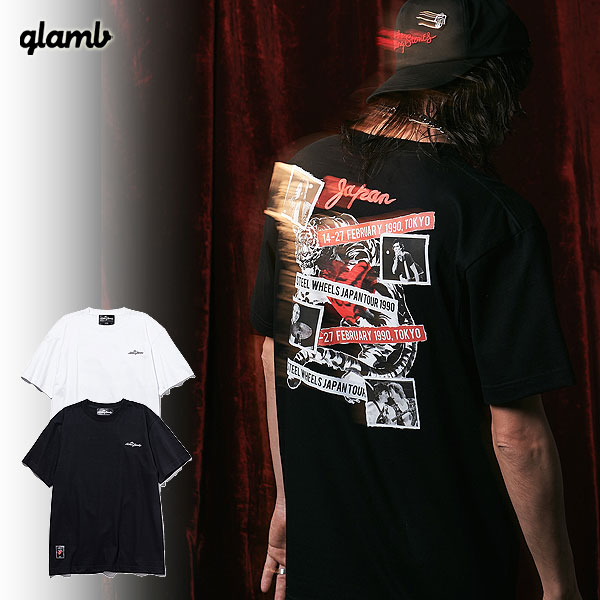 glamb×The Rolling Stones グラム 1st Japan Tour T ファーストジャパンツアーT メンズ Tシャツ コラボ 送料無料 ストリート atftps