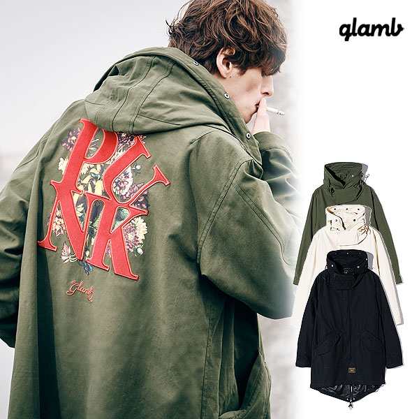 2024 秋 先行予約 10月上旬〜中旬入荷予定 glamb グラム Punk Bouquet Mods Coat パンクブーケモッズコート コート 送料無料 atfjkt