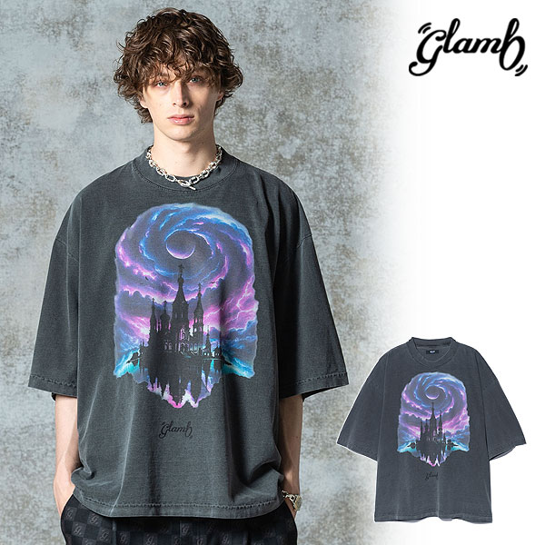 2025 秋 先行予約 7月下旬〜8月上旬入荷予定 glamb グラム Villain's Castle T-shirt Tシャツ 送料無料 キャンセル不可 atftps