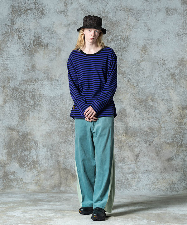 glamb グラム Loose Neck Long Sleeves T-Shirt ルーズネック ロングスリーブ Tシャツ 長袖 ロンT 送料無料 atftps_9