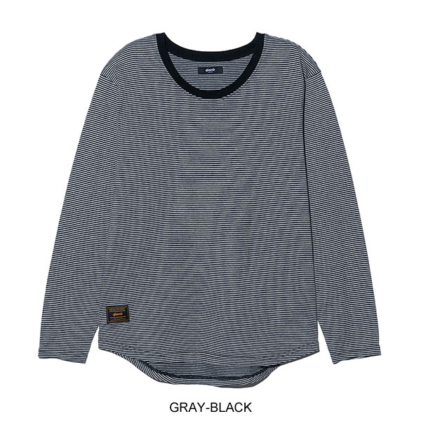 glamb グラム Loose Neck Long Sleeves T-Shirt ルーズネック ロングスリーブ Tシャツ 長袖 ロンT 送料無料 atftps_15