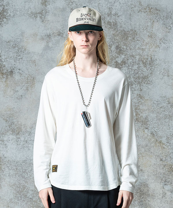 glamb グラム Loose Neck Long Sleeves T-Shirt ルーズネック ロングスリーブ Tシャツ 長袖 ロンT 送料無料 atftps_1