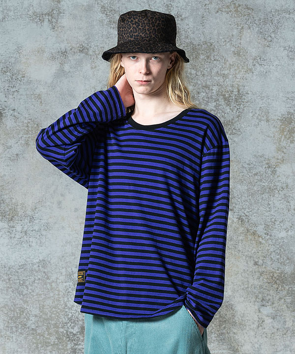 glamb グラム Loose Neck Long Sleeves T-Shirt ルーズネック ロングスリーブ Tシャツ 長袖 ロンT 送料無料 atftps_4