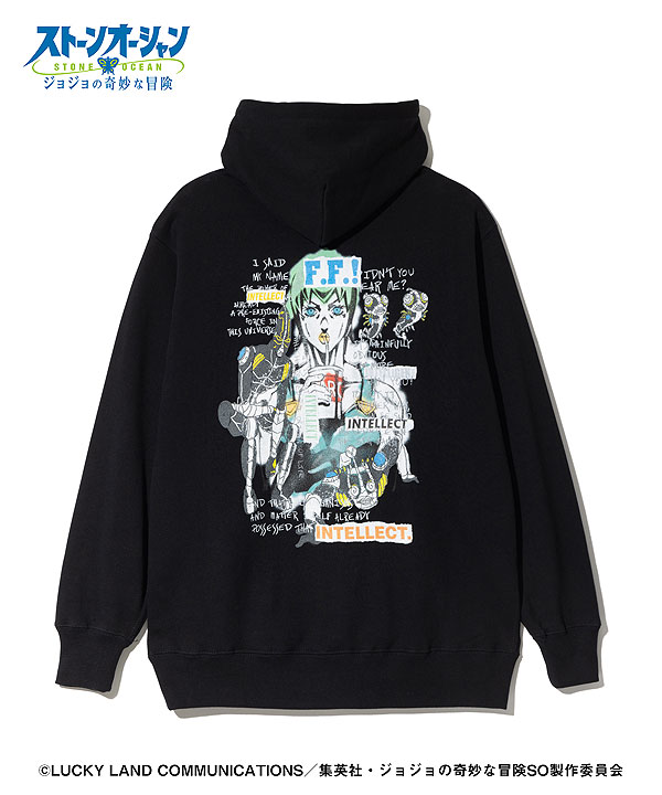 glamb×ジョジョの奇妙な冒険 ストーンオーシャン glamb グラム F・F Hoodie パーカー atftps_10