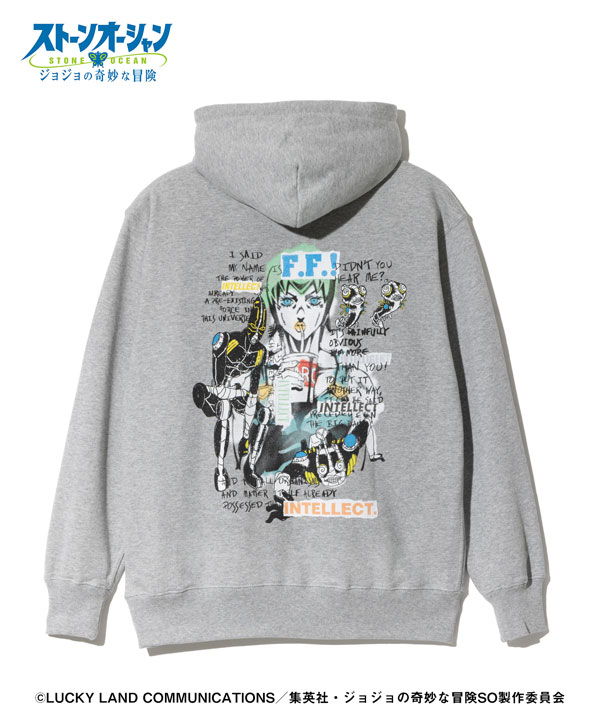 glamb×ジョジョの奇妙な冒険 ストーンオーシャン glamb グラム F・F Hoodie パーカー atftps_12