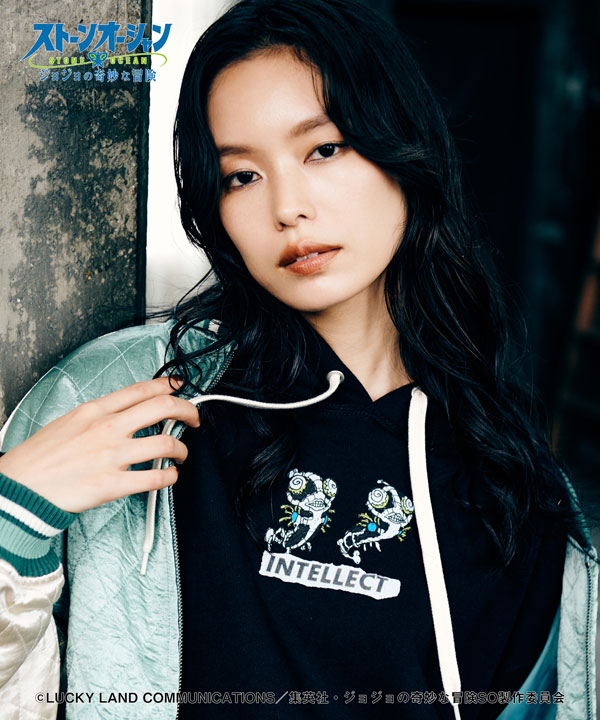 glamb×ジョジョの奇妙な冒険 ストーンオーシャン glamb グラム F・F Hoodie パーカー atftps_5