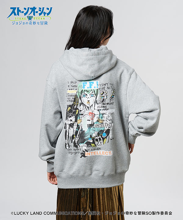 glamb×ジョジョの奇妙な冒険 ストーンオーシャン glamb グラム F・F Hoodie パーカー atftps_6