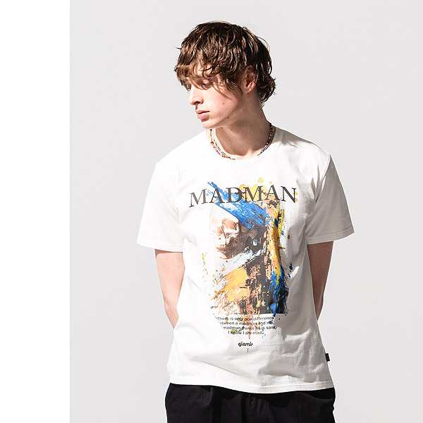 21 夏 先行予約 7月下旬 8月上旬入荷予定 Glamb グラム Madman T メンズ マッドマンtシャツ キャンセル不可 Atftpsの通販はau Pay マーケット Artif アーティフ