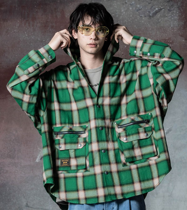 20％OFF SALE セール glamb グラム 4XL Hood Shirt フードシャツ 送料無料 atftps 20％OFF SALE セール glamb グラム 4XL Hood Shirt フードシャツ 送料