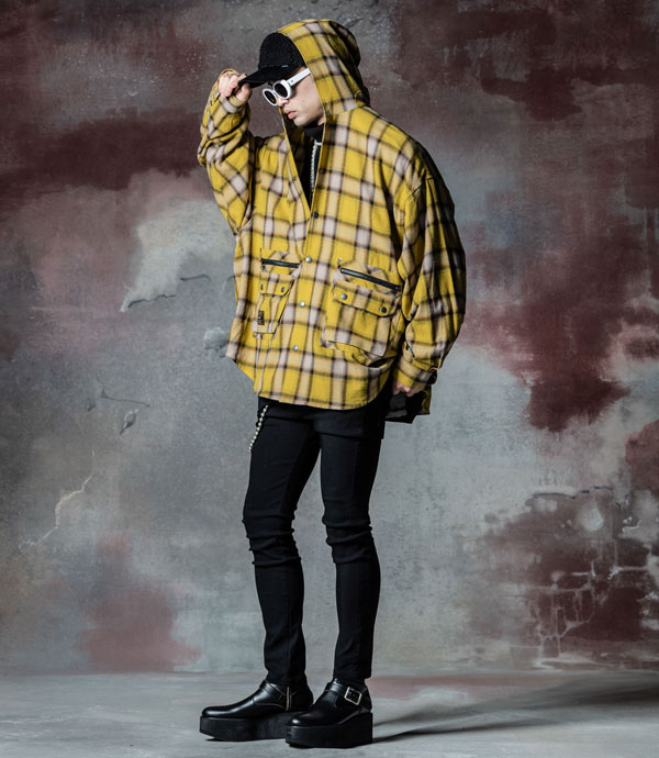 20％OFF SALE セール glamb グラム 4XL Hood Shirt フードシャツ 送料