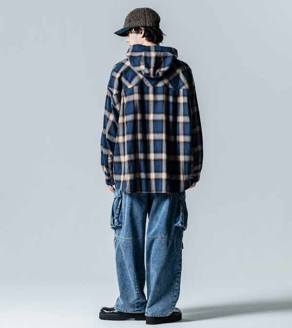 20％OFF SALE セール glamb グラム 4XL Hood Shirt フードシャツ 送料