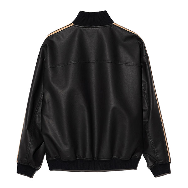 glamb　グラム　ジャケット glamb グラム Synth Leather Track Jacket ジャケット atfjkt 【公式通販】