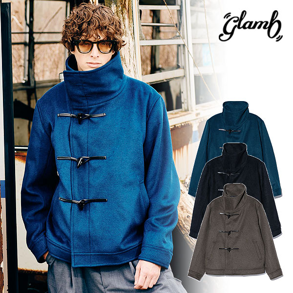 2025 秋 先行予約 9月下旬〜10月上旬入荷予定 glamb グラム High Neck Toggle Coat コート 送料無料 キャンセル不可 atfjkt