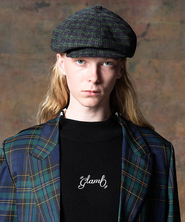 30％OFF SALE セール glamb グラム Compact Brim Tweed Casquette atfcap_3