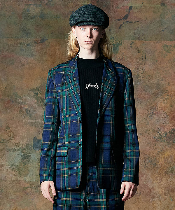 30％OFF SALE セール glamb グラム Compact Brim Tweed Casquette atfcap_8